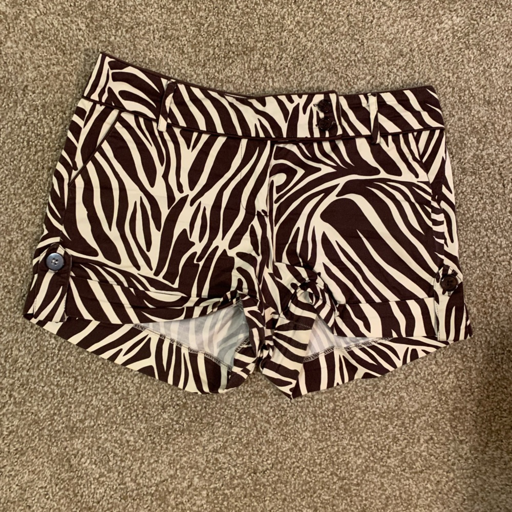 Zebra shorts